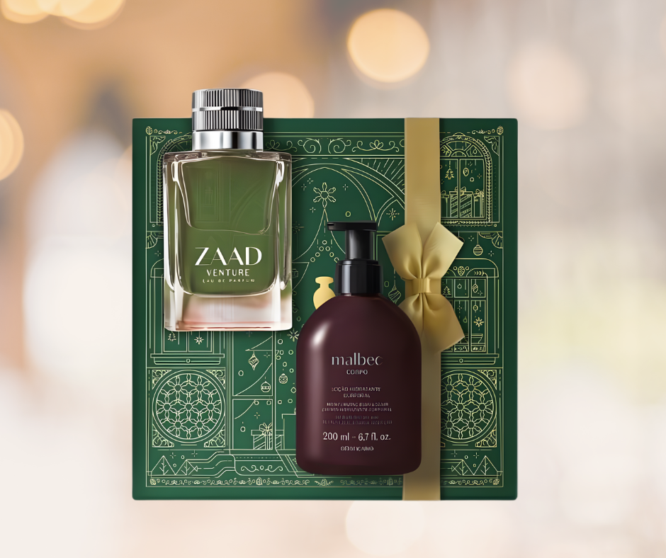 Kit de perfume Natal Zaad Venture + Malbec