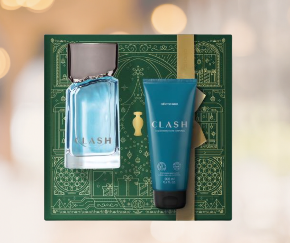 Kit de Natal do Boticário Clash