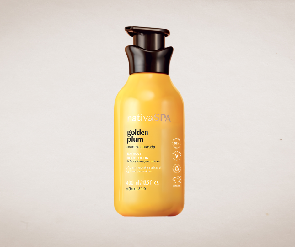 Crema Hidratante Corporal Nativa Spa Ciruela Dorada