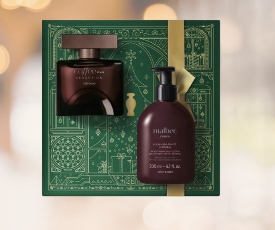 Kit Natal Coffee Man Seduction Malbec