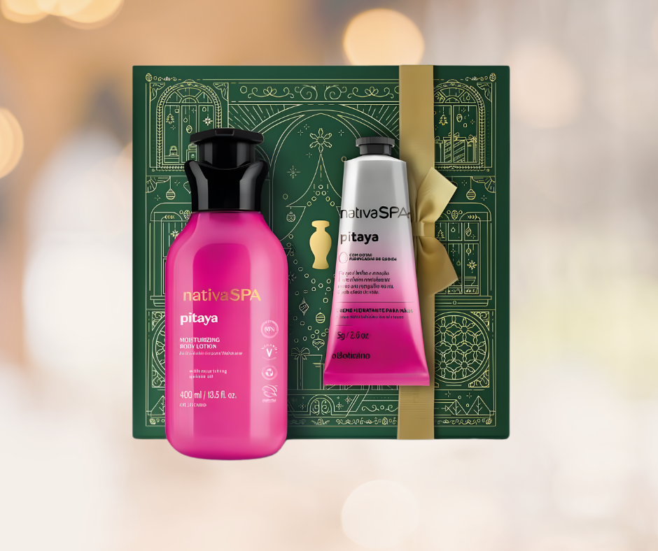 Kit de Hidratação de Natal Nativa SPA Pitaya