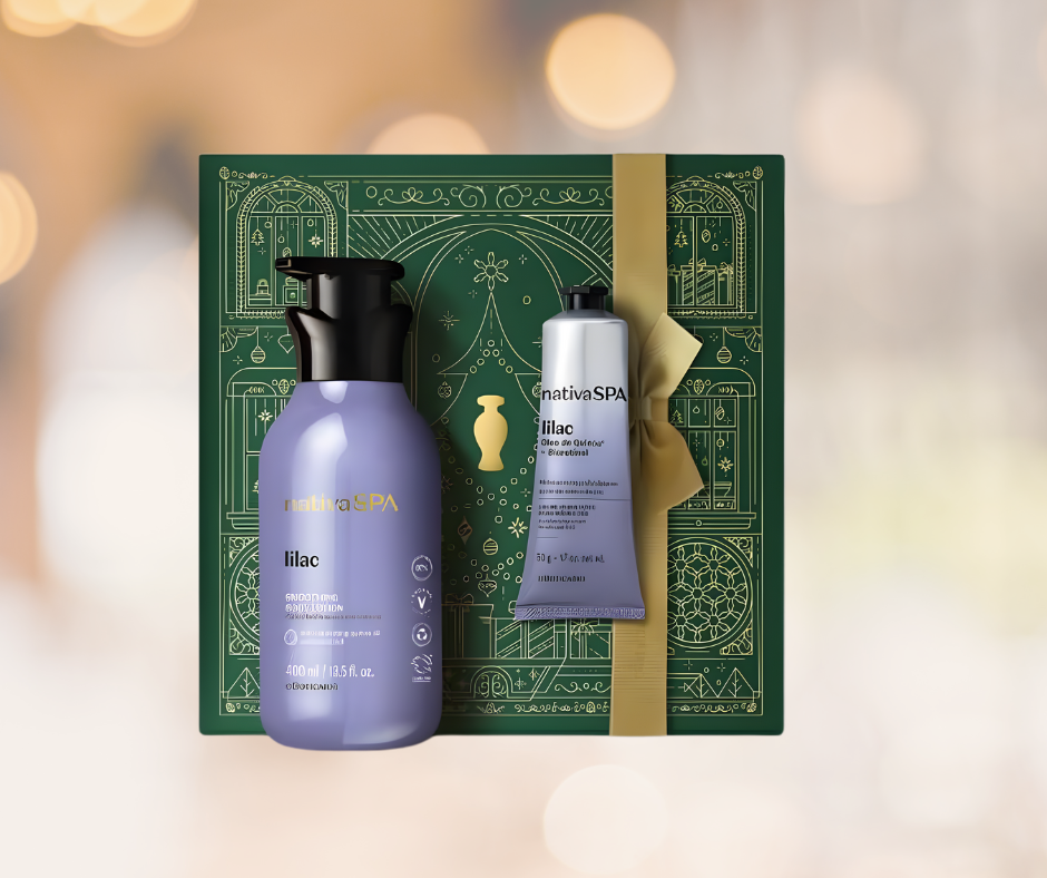 Nativa SPA Kit Navidad Baño Relajante Lila