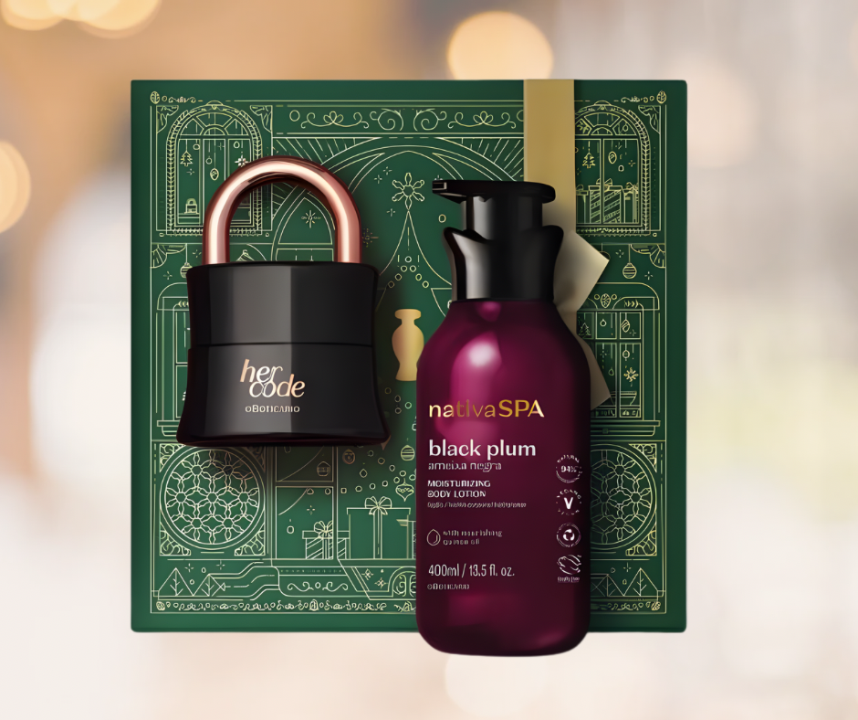 Seu kit de Natal Code Black Plum