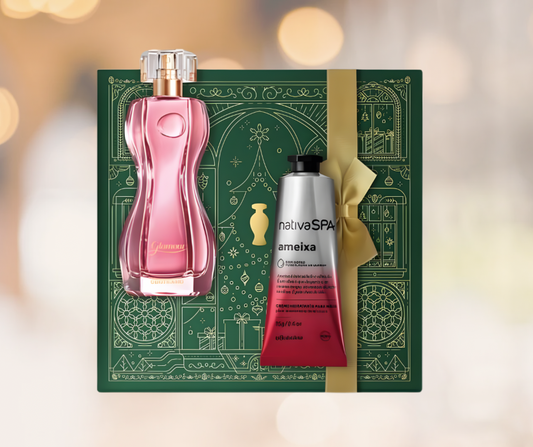 Kit de Natal Glamour: Perfume + Ameixa